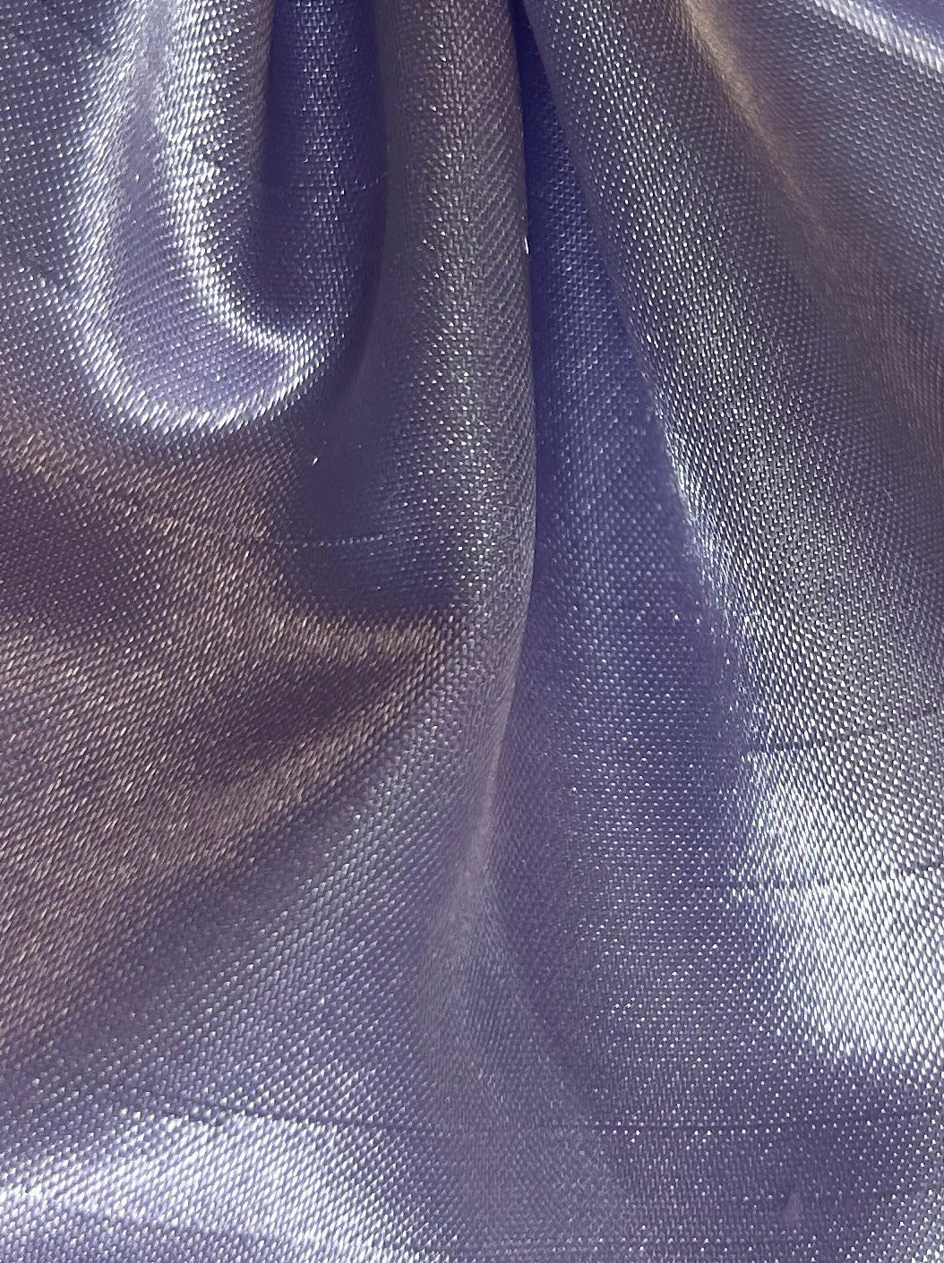 Lilac Polyester Satin Backed Dupion - Clarity