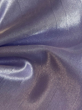 Lilac Polyester Satin Backed Dupion - Clarity