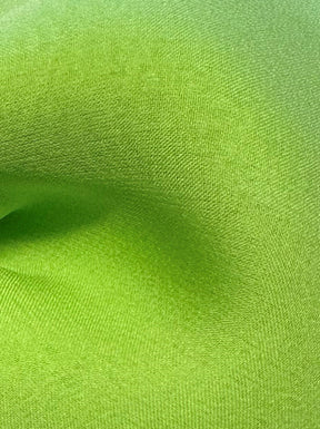 Lime Green Silk Chiffon - Tempest