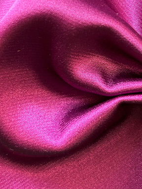 Magenta Poly Stretch Satin - Ceremony