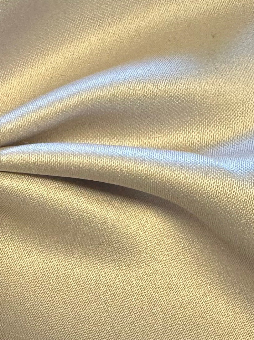 Oyster Polyester Satin - Majestic