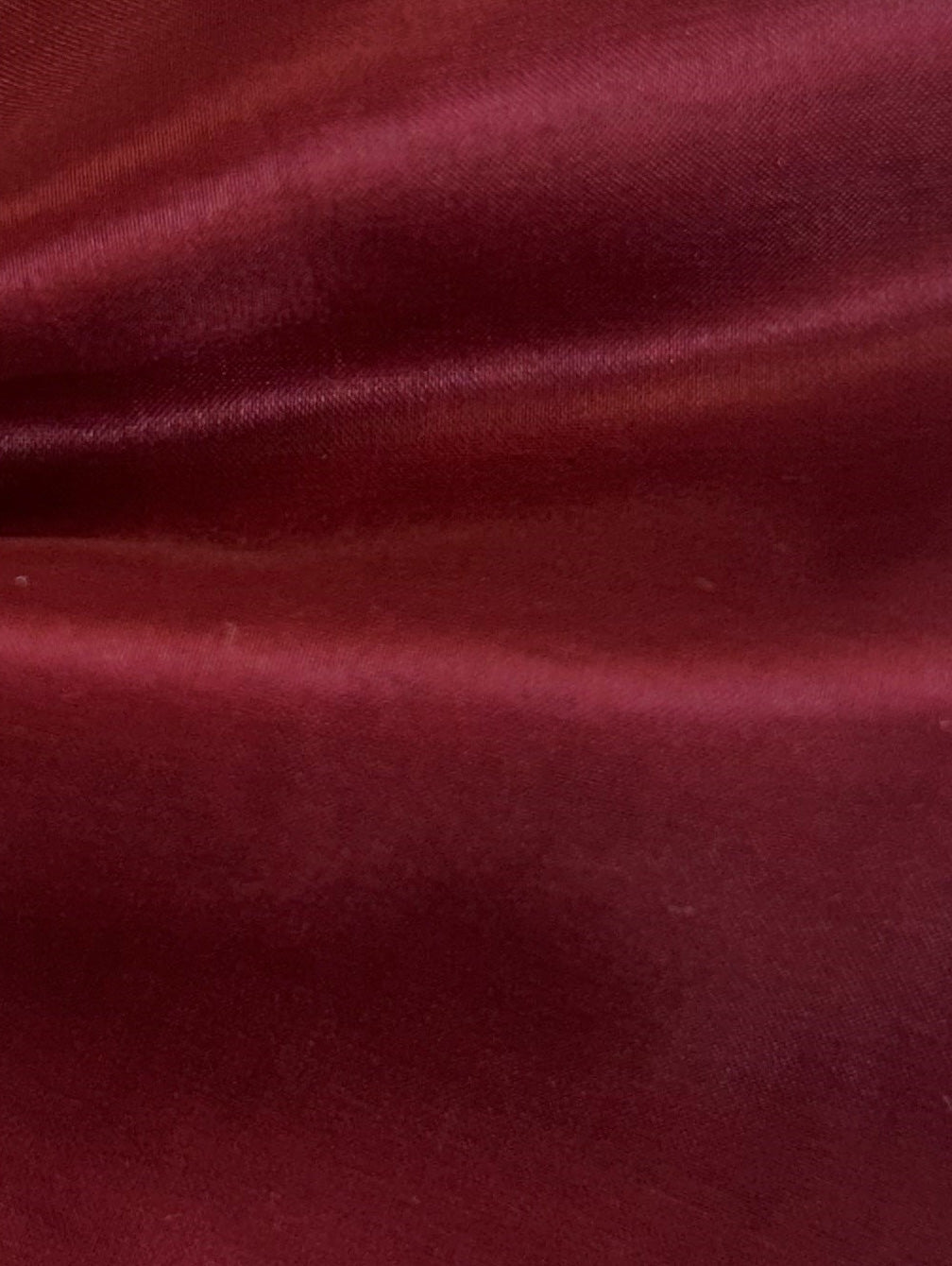 Maroon Silk Organza - Evolution