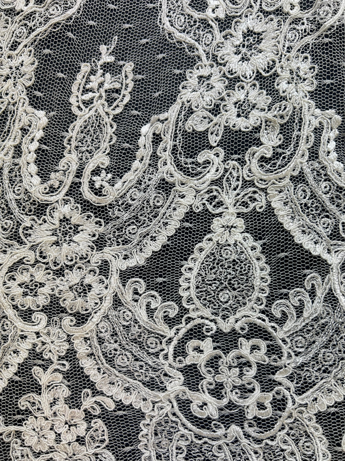 Ivory Corded Lace – Natalie