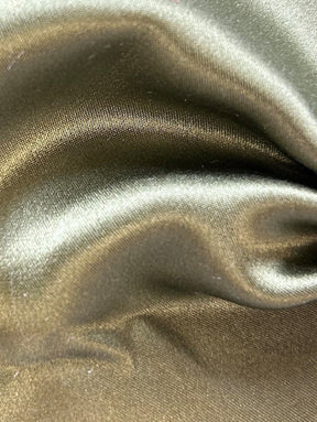 Olive Silk Satin - Magnifique