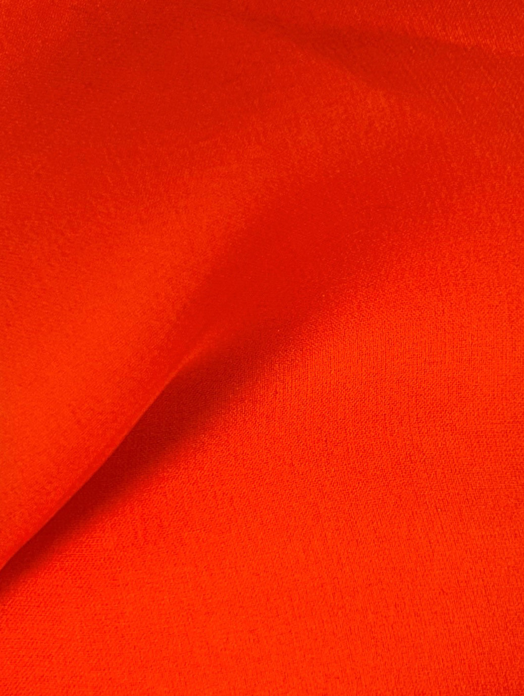 Orange Silk Chiffon - Tempest