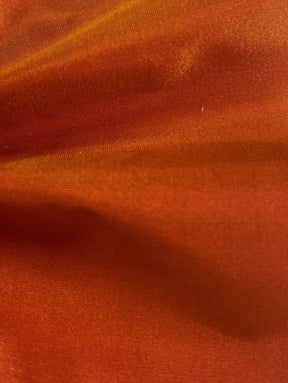 Burnt Orange Silk Taffeta - Debutante