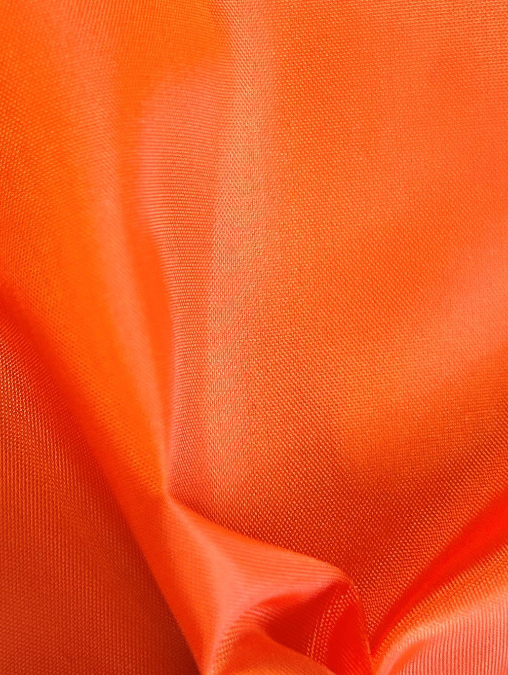 Orange Polyester Lining Fabric - Eclipse