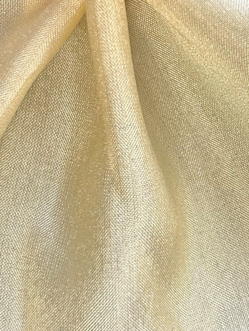 Pale Gold Silk Habotai - Mosaic