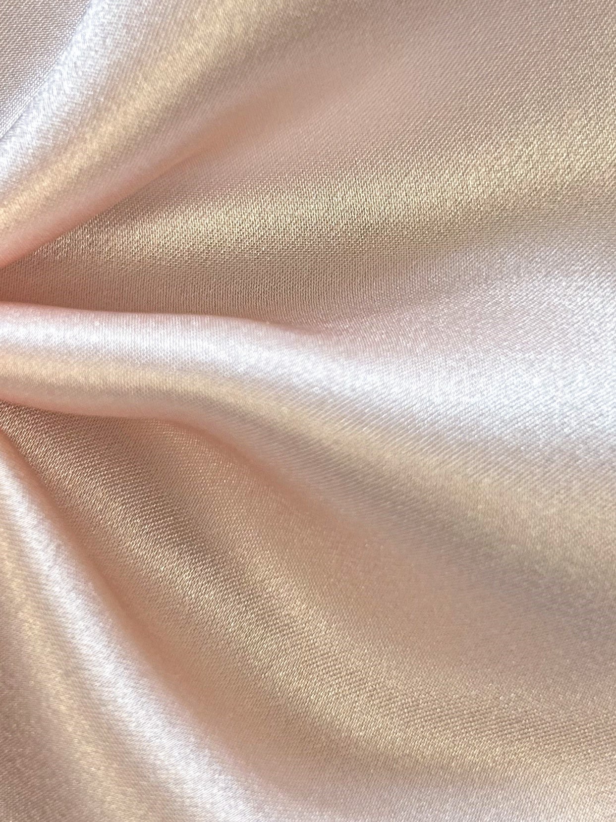 Pale Pink Silk Satin - Magnifique