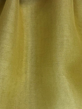 Pale Yellow Silk Organza - Evolution