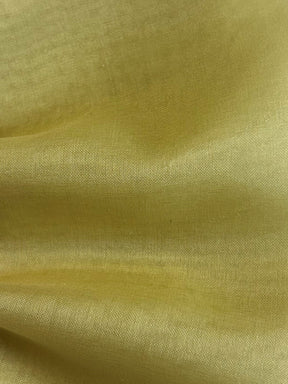 Pale Yellow Silk Organza - Evolution