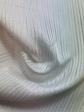 White Waistcoat Fabric - Paris