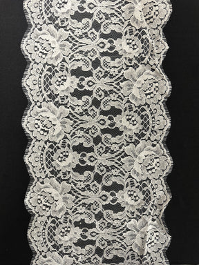 Ivory Chantilly Lace Trim - Patrice