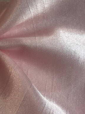 Pink Polyester Satin Backed Dupion - Clarity