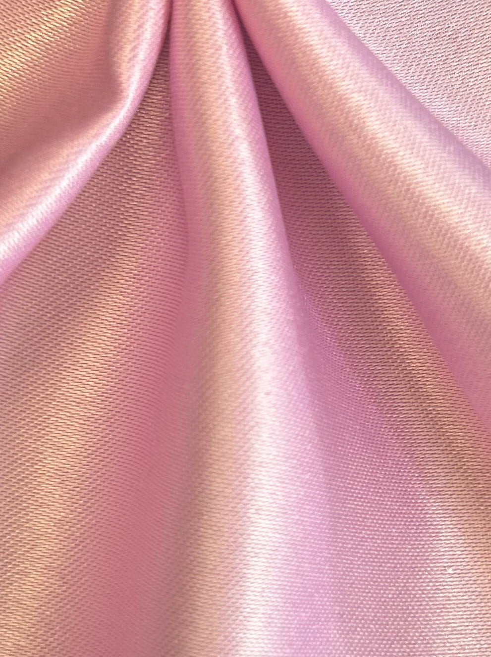 Pink Polyester Satin - Majestic