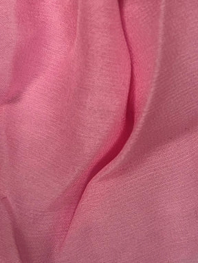 Pink Silk Chiffon - Tempest