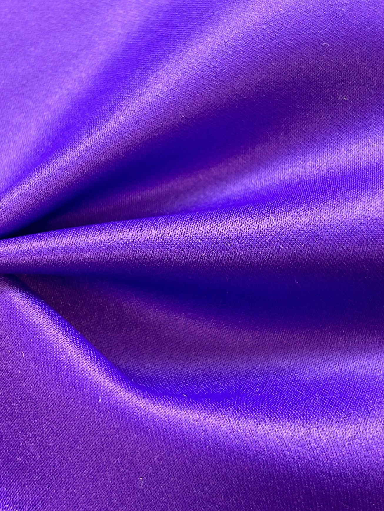 Purple Satin Backed Crepe - Princess