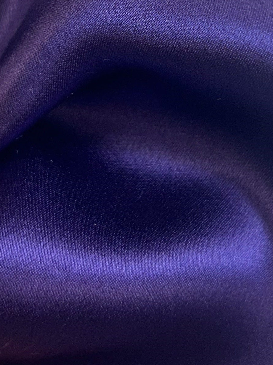 Purple Silk Satin - Splendour