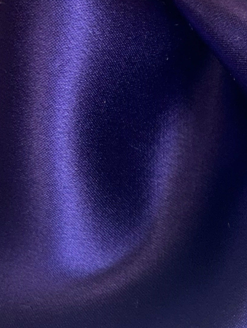 Purple Silk Satin - Splendour