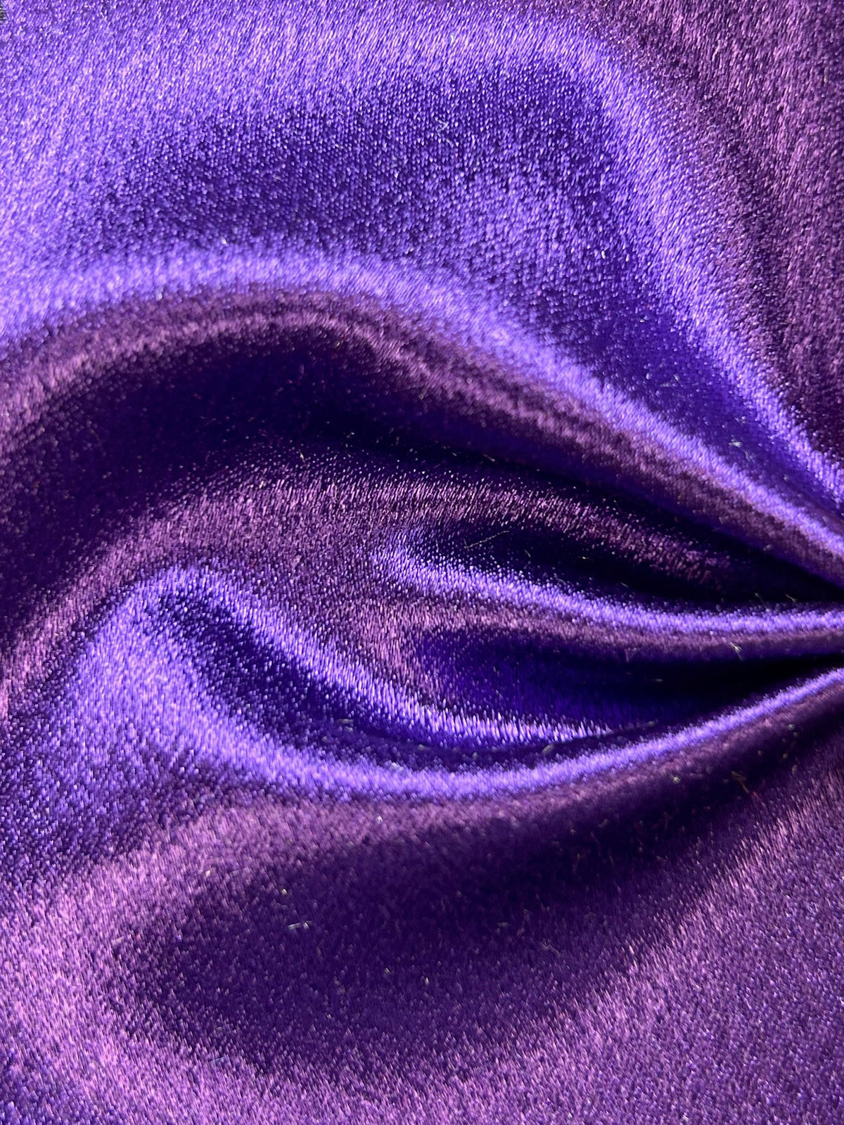 Purple Polyester Crepe Back Satin - Desire