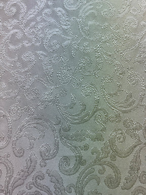 White Jacquard Brocade – Regal