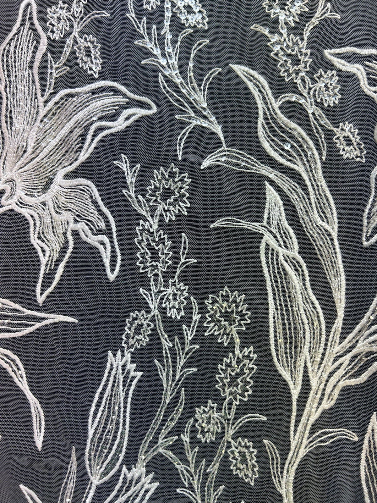 Ivory Embroidery Lace - Raya