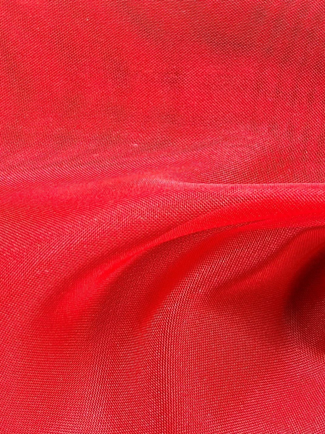 Red Polyester Chiffon - Honesty