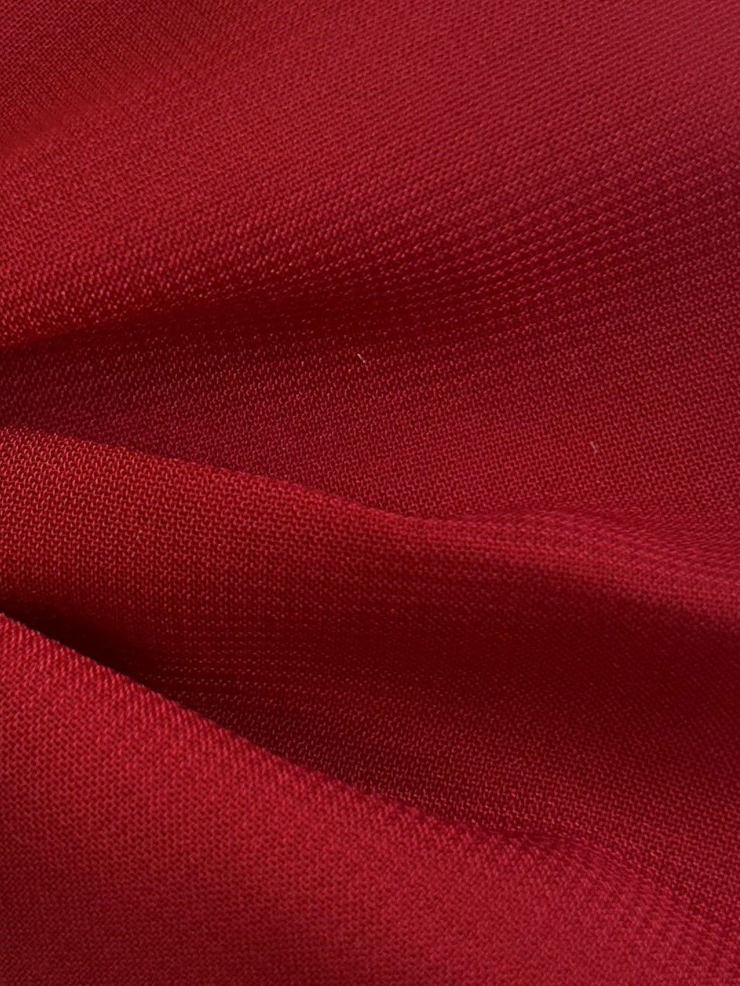 Red Polyester Chiffon - Benevolence