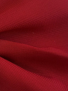 Red Polyester Chiffon - Benevolence