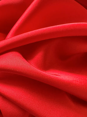 Red Polyester Satin - Hubris