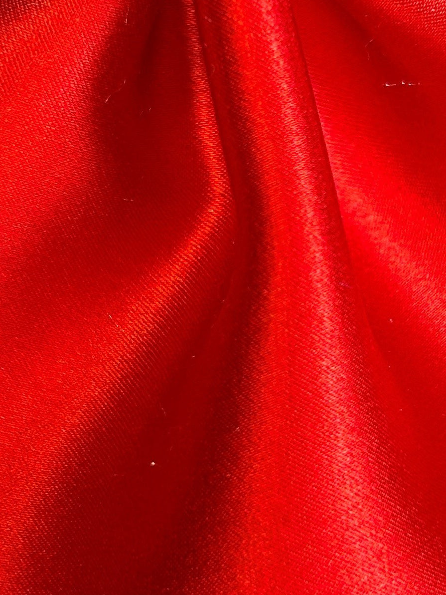 Red Silk Satin - Magnifique