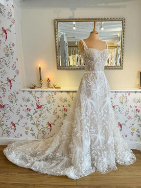 Ivory 3D Embroidered Lace - Ridley