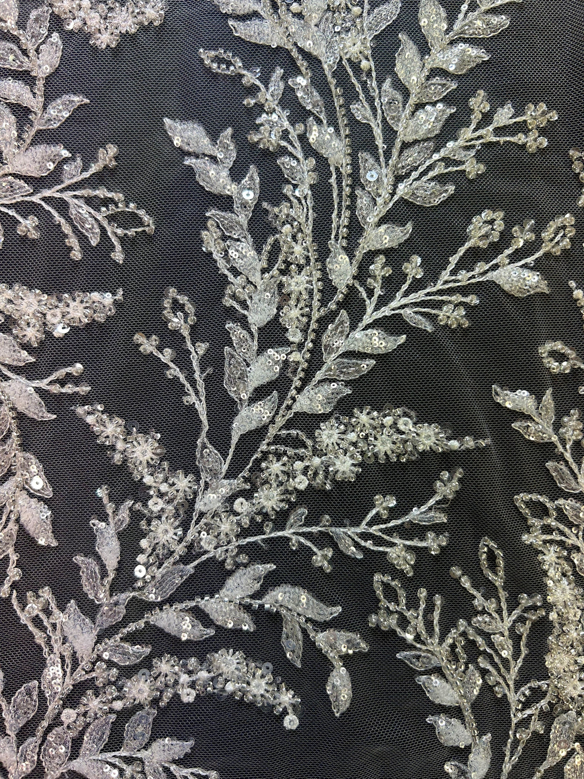 Ivory Embroidered Lace - Rodrigua