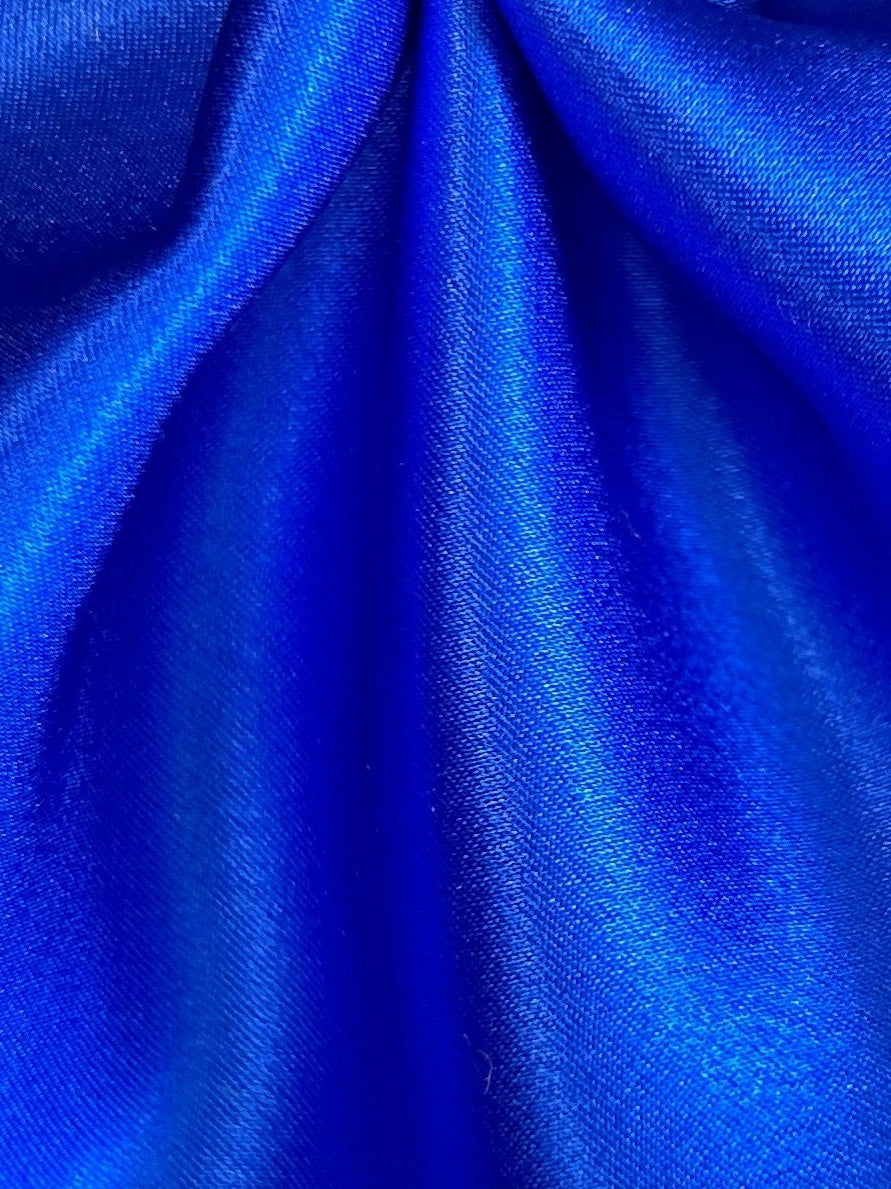 Royal Blue Satin - Magnifique