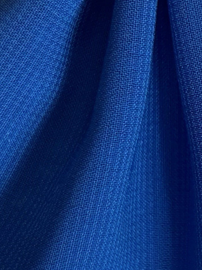 Royal Blue Polyester Chiffon - Benevolence