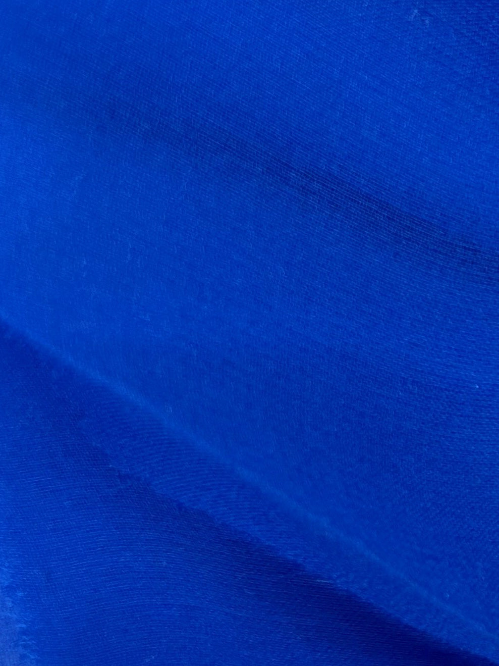 Royal Blue Silk Chiffon - Tempest