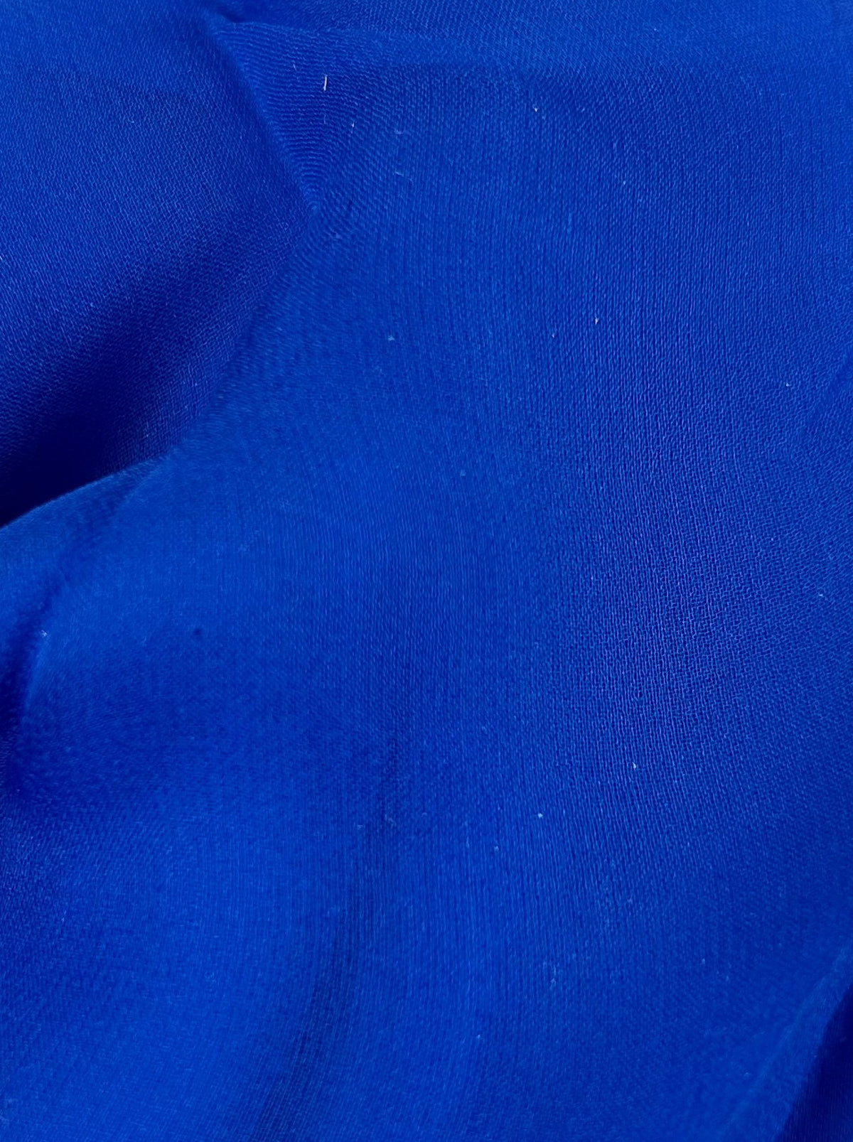 Royal Blue Silk Chiffon - Tempest