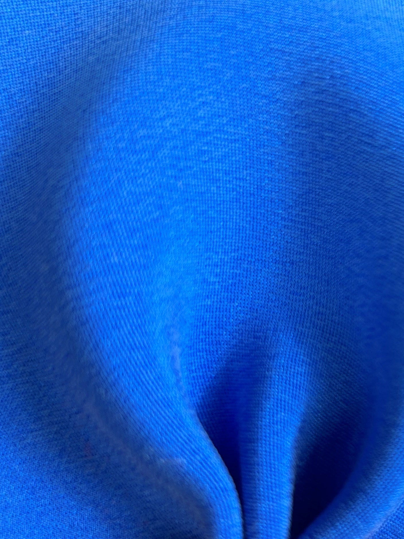 Royal Blue Silk Double Crepe - Tantalise