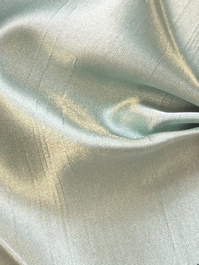 Sage Polyester Satin Backed Dupion - Clarity