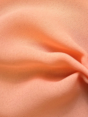 Salmon Polyester Crepe - Sacrament