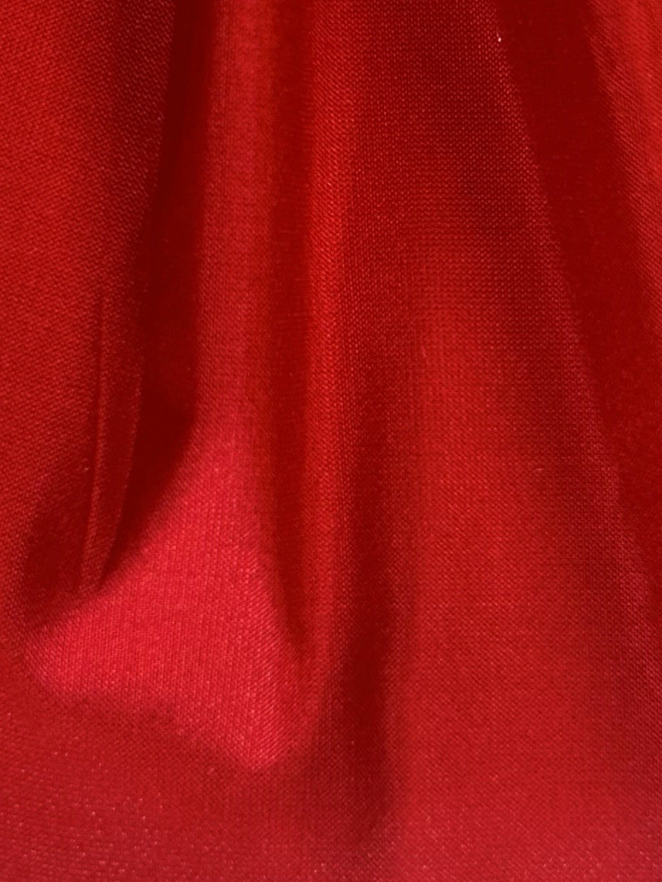 Scarlet Silk Taffeta - Debutante