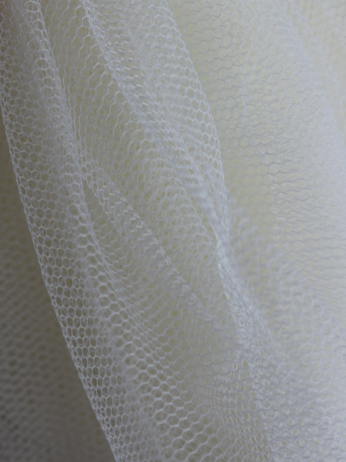 Silk White Eco Dress Net - Placid