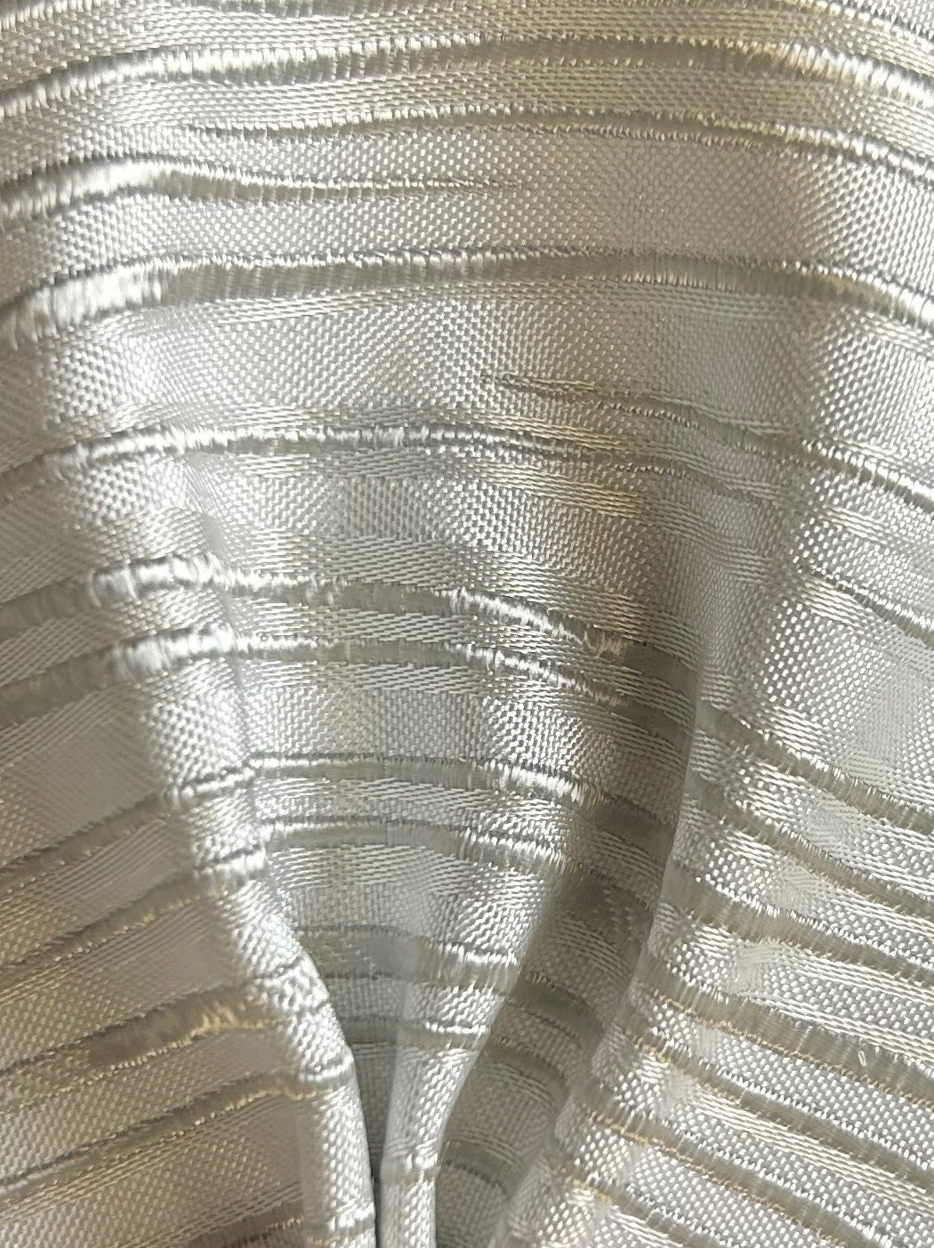 Silver Waistcoat Fabric - Berlin