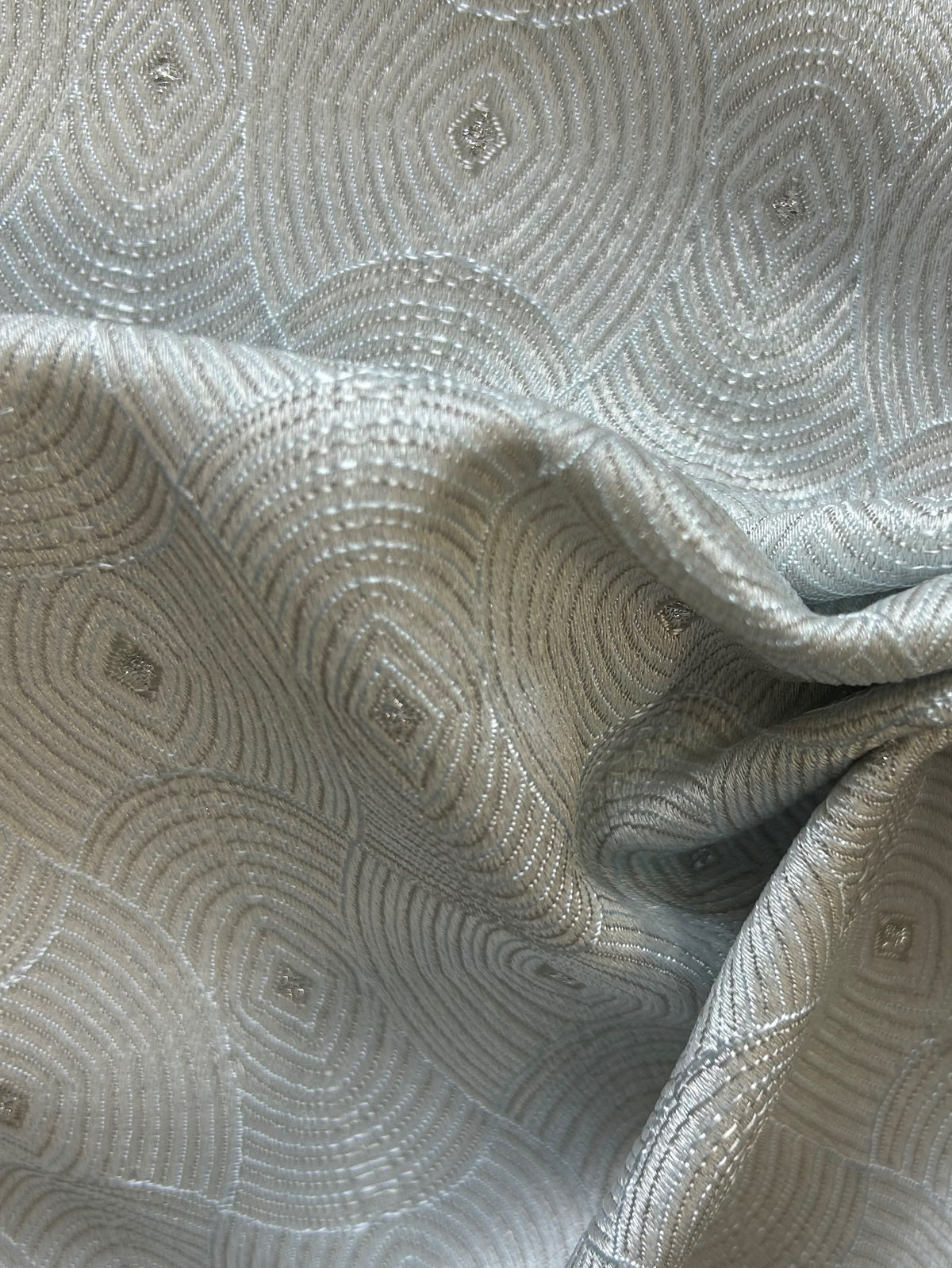 Silver Waistcoat Fabric - Innsbruck