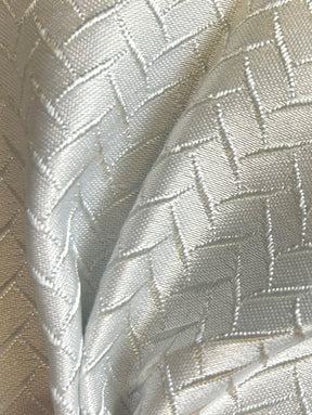 Silver Waistcoat Fabric - Geneva