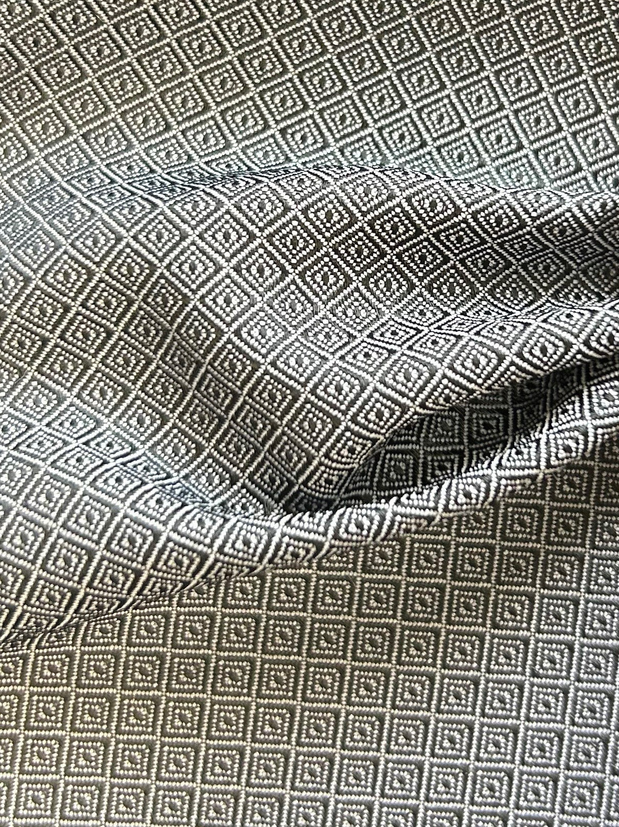 Silver Waistcoat Fabric - Edinburgh