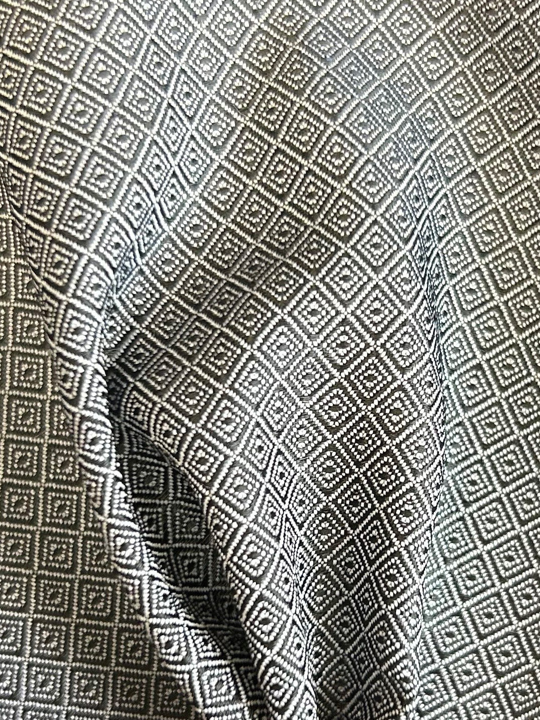 Silver Waistcoat Fabric - Edinburgh