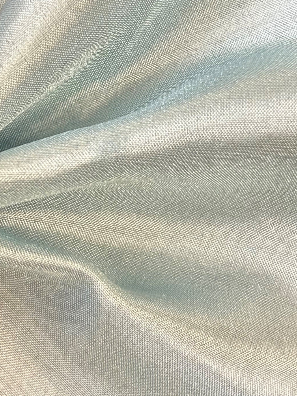 Sky Blue Silk Habotai - Mosaic