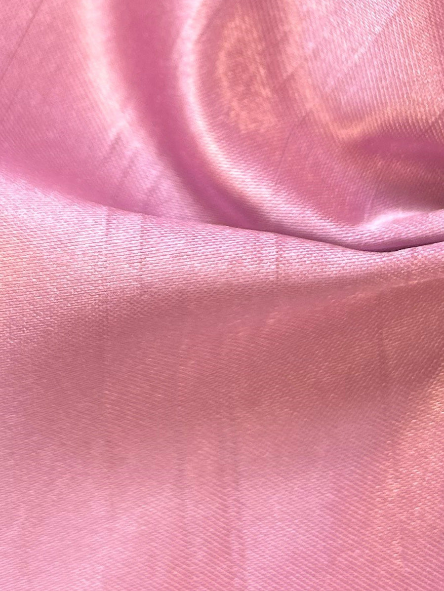 Sorbet Polyester Satin Backed Dupion - Clarity