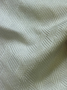 White Waistcoat Fabric - Sorrento